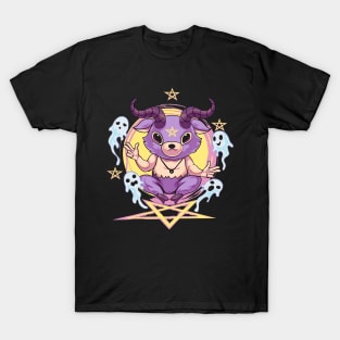 Kawaii Baphomet Pastel Goth T-Shirt